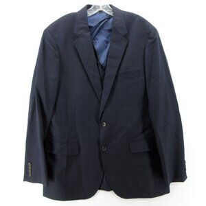 J Crew Sport Coat 44 Long Vitale Barberis Ludlow Blazer Wool Navy